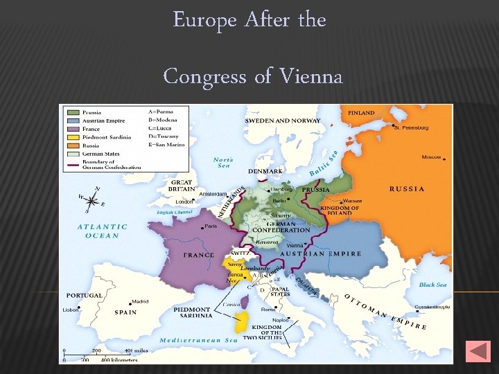 Europe After the Congress of Vienna 