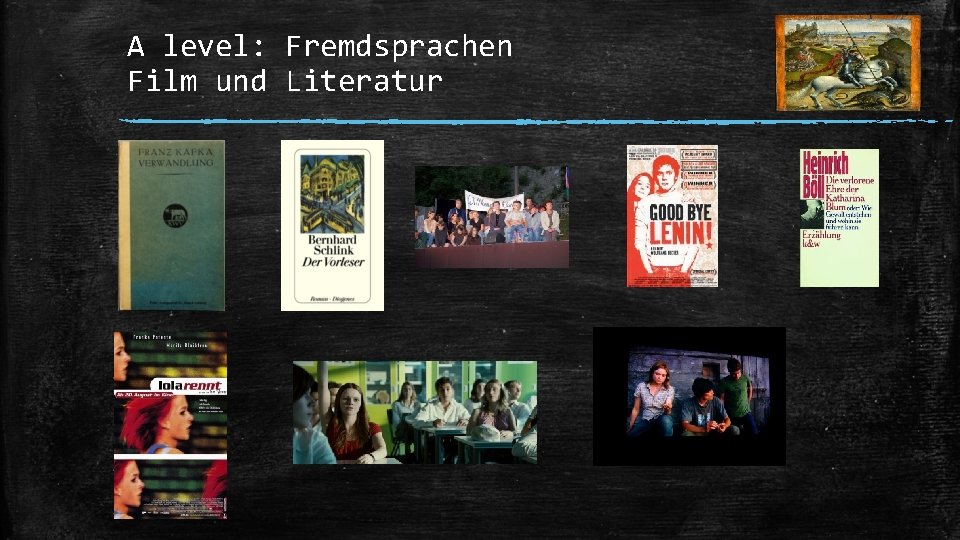 A level: Fremdsprachen Film und Literatur 