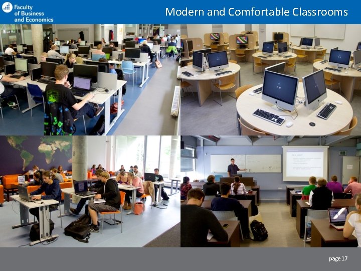 Modern and Comfortable Classrooms page 17 Modern and Comfortable Classrooms page 17