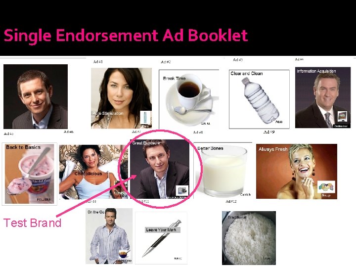 Single Endorsement Ad Booklet Test Brand 