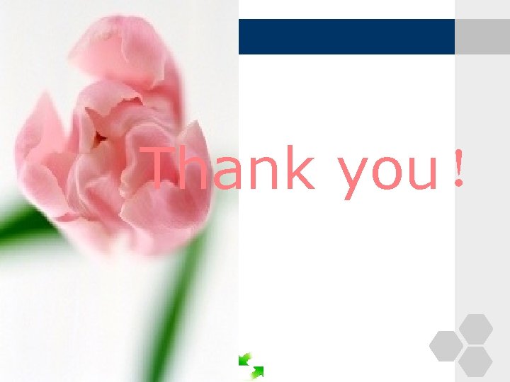 Thank you！ 