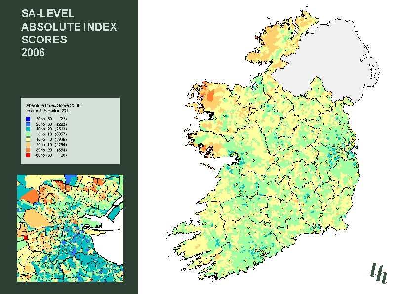 SA-LEVEL ABSOLUTE INDEX SCORES 2006 