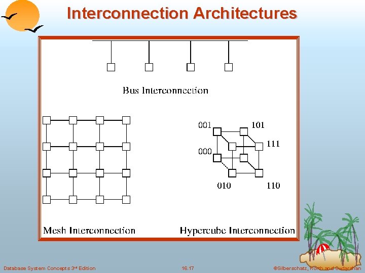 Interconnection Architectures Database System Concepts 3 rd Edition 16. 17 ©Silberschatz, Korth and Sudarshan
