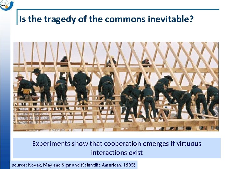 Is the tragedy of the commons inevitable? Experiments show that cooperation emerges if virtuous