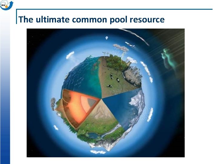 The ultimate common pool resource 