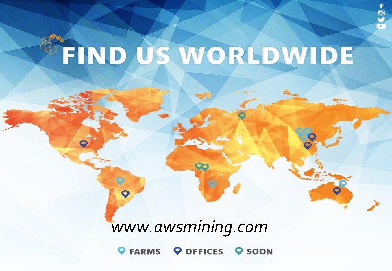 AWS Mining 6 Ways to Earn! www. awsmining. com 