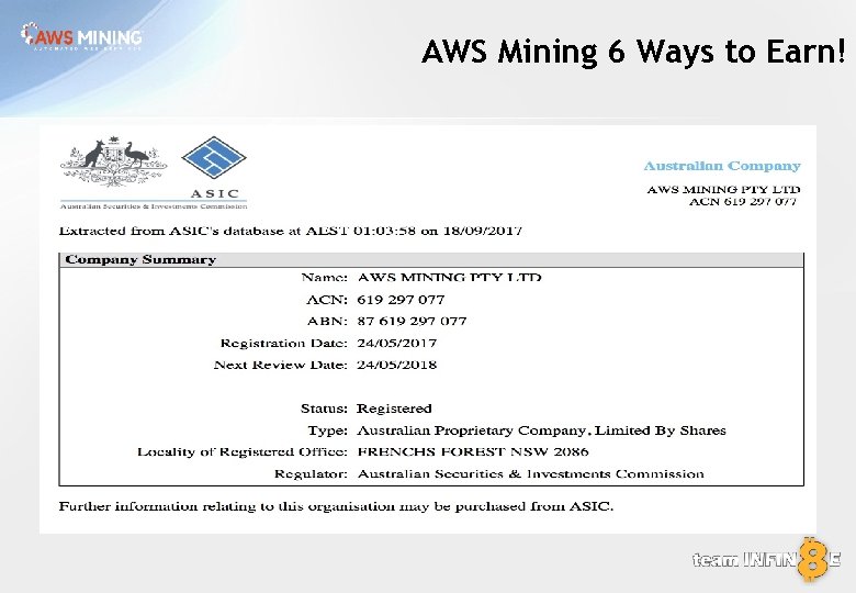 AWS Mining 6 Ways to Earn! 