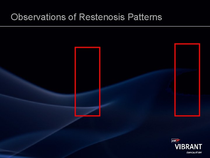 Observations of Restenosis Patterns 