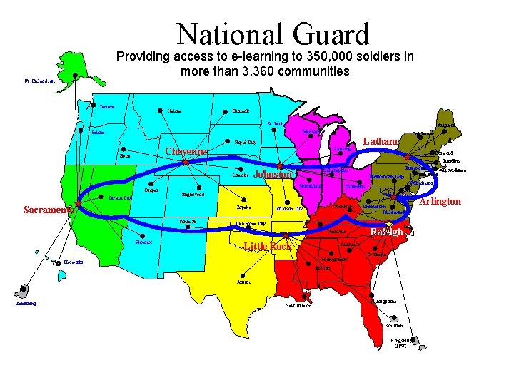 National Guard Providing access to e-learning to 350, 000 soldiers in more than 3,