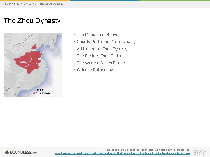 Early Chinese Dynasties > The Zhou Dynasty • The Mandate of Heaven • Society