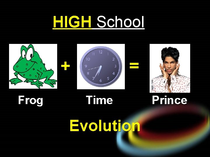 HIGH School + Frog = Time Evolution Prince 