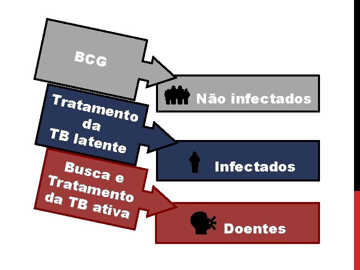 BCG Trata ment o da TB la tente Busc Trata a e ment o