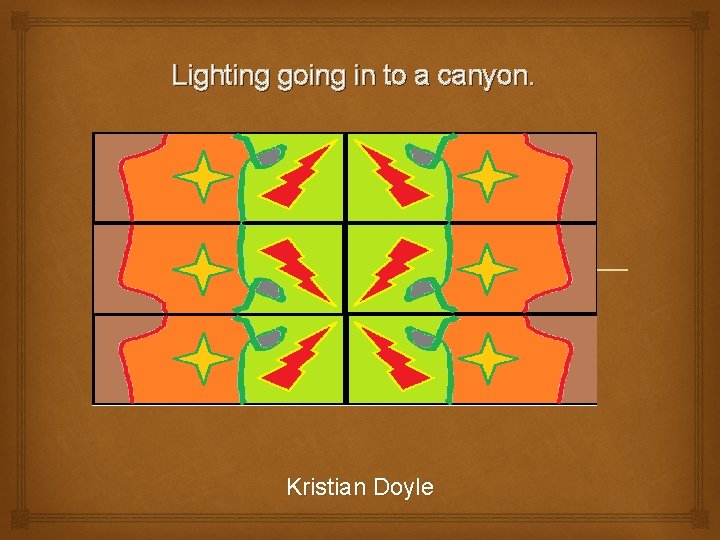 Lighting going in to a canyon. Kristian Doyle 