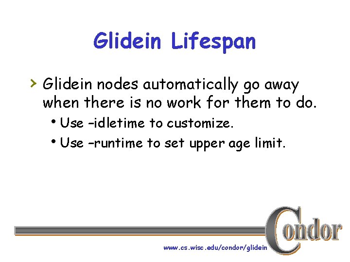 Glidein Lifespan › Glidein nodes automatically go away when there is no work for