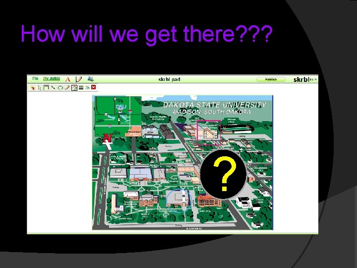 How will we get there? ? ? ? 