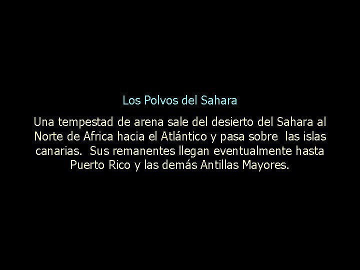 Los Polvos del Sahara Una tempestad de arena sale del desierto del Sahara al