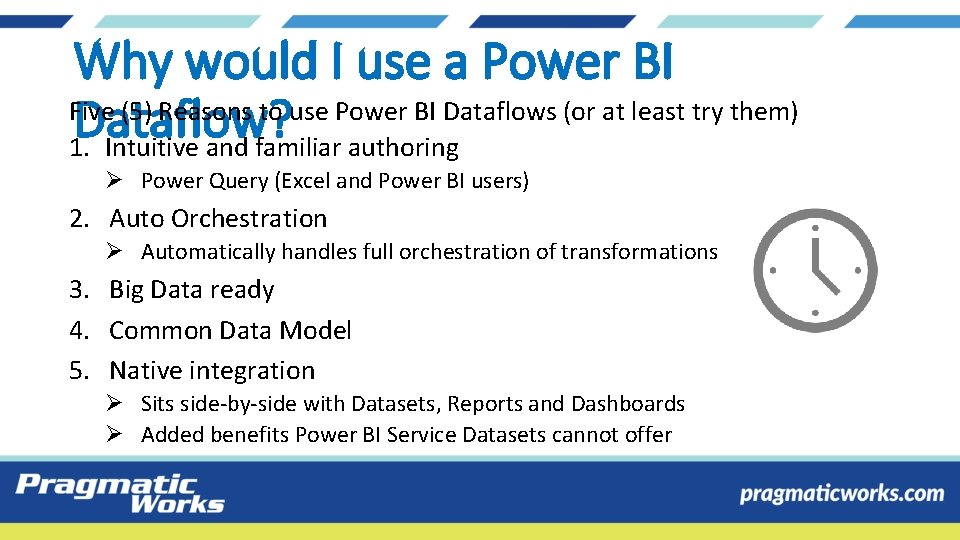 Why would I use a Power BI Five (5) Reasons to use Power BI Why would I use a Power BI Five (5) Reasons to use Power BI