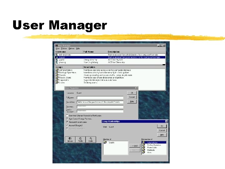 User Manager 