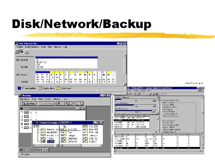 Disk/Network/Backup 