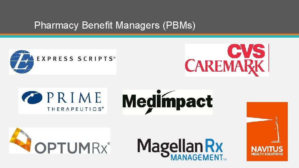 Pharmacy Benefit Managers (PBMs) 