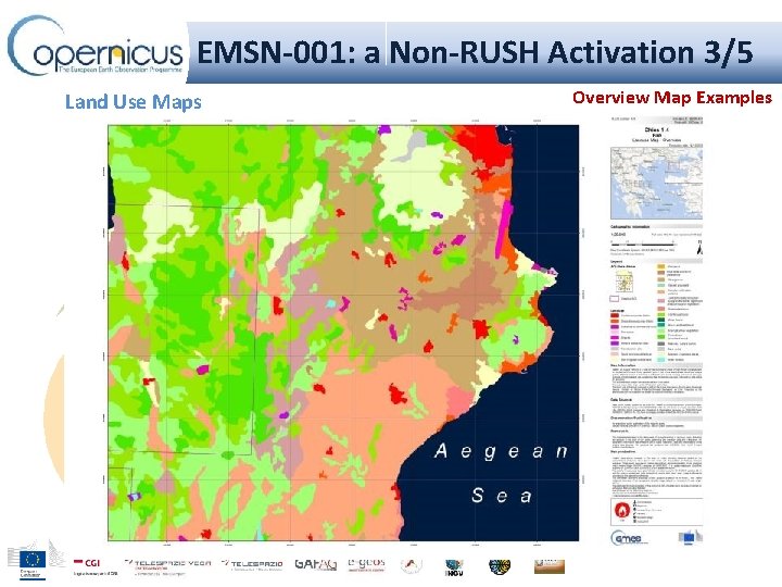 EMSN-001: a Non-RUSH Activation 3/5 Delineation and Grading map with burnt area grading Land