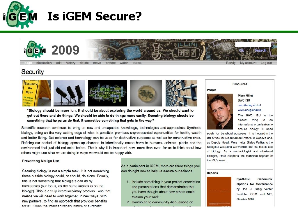 Is i. GEM Secure? 