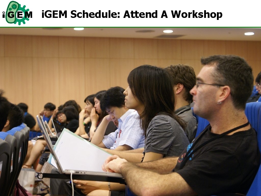 i. GEM Schedule: Attend A Workshop 