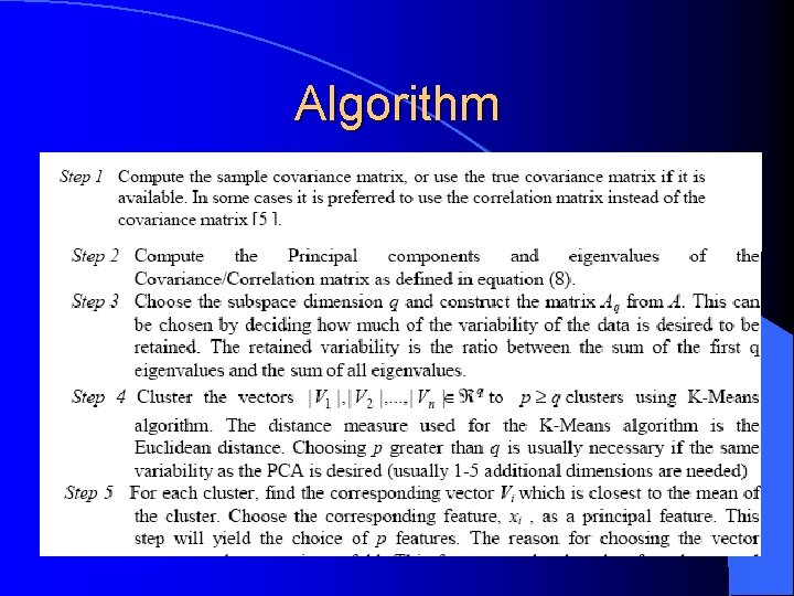 Algorithm 