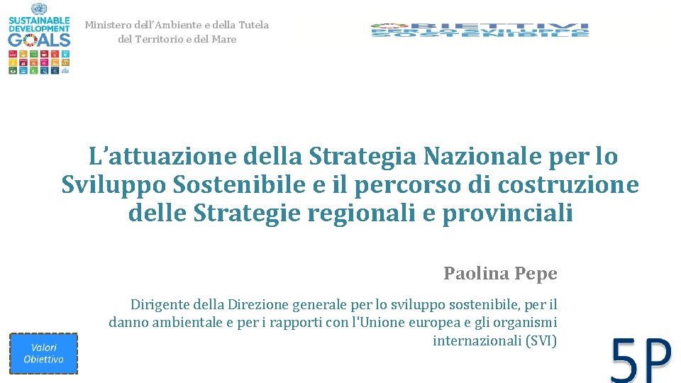 Ministero Dellambiente E Della Tutela Del Territorio E