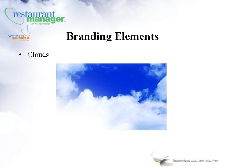 Branding Elements • Clouds 