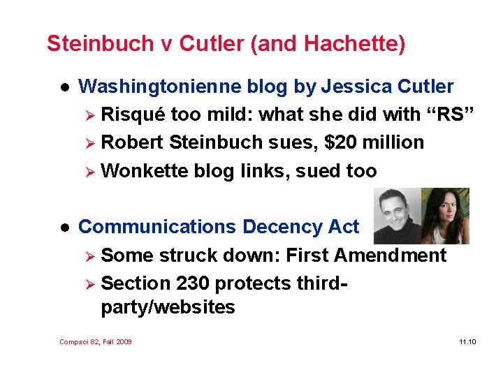 Steinbuch v Cutler (and Hachette) l Washingtonienne blog by Jessica Cutler Ø Risqué too