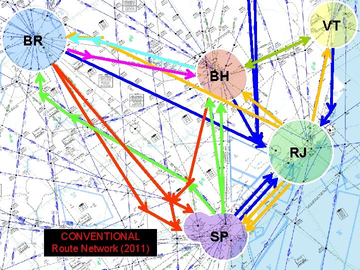 VT BR BH RJ CONVENTIONAL Route Network (2011) SP 