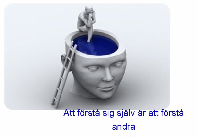 Att förstå sig själv är att förstå andra 24 