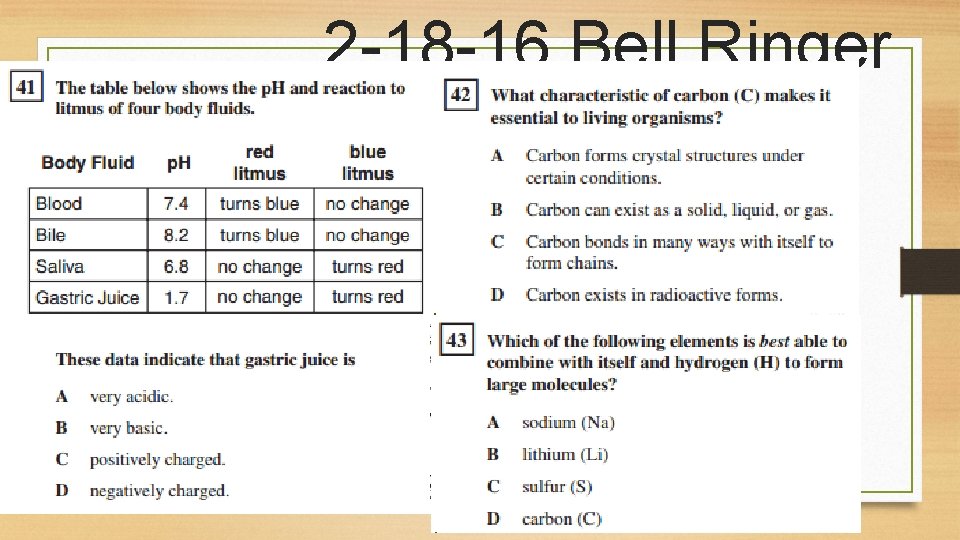 2 -18 -16 Bell Ringer 