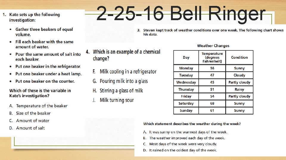 2 -25 -16 Bell Ringer 