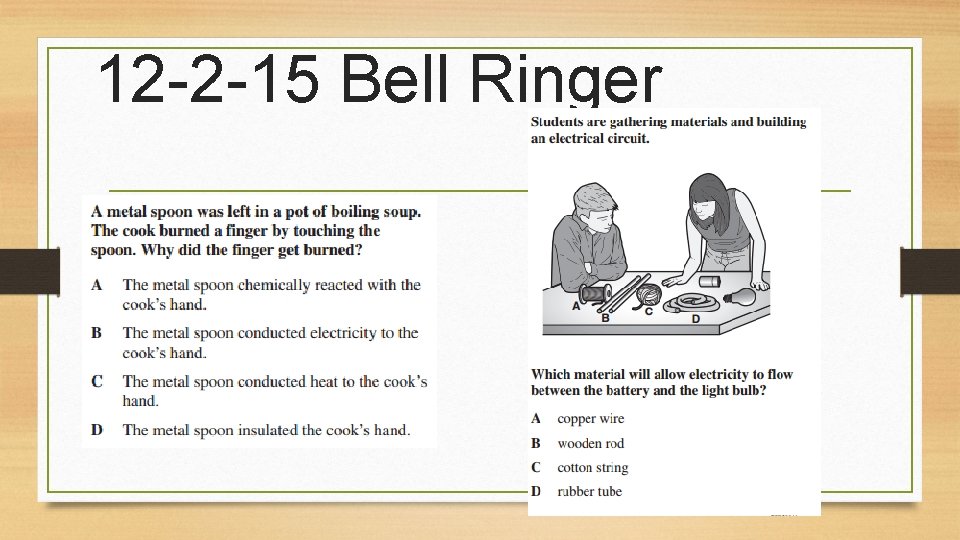 12 -2 -15 Bell Ringer 