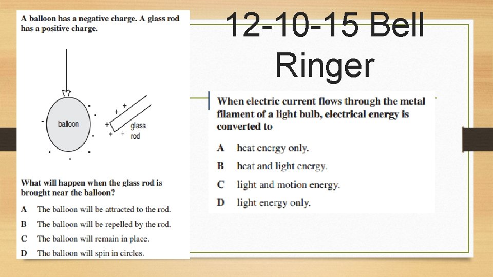 12 -10 -15 Bell Ringer 