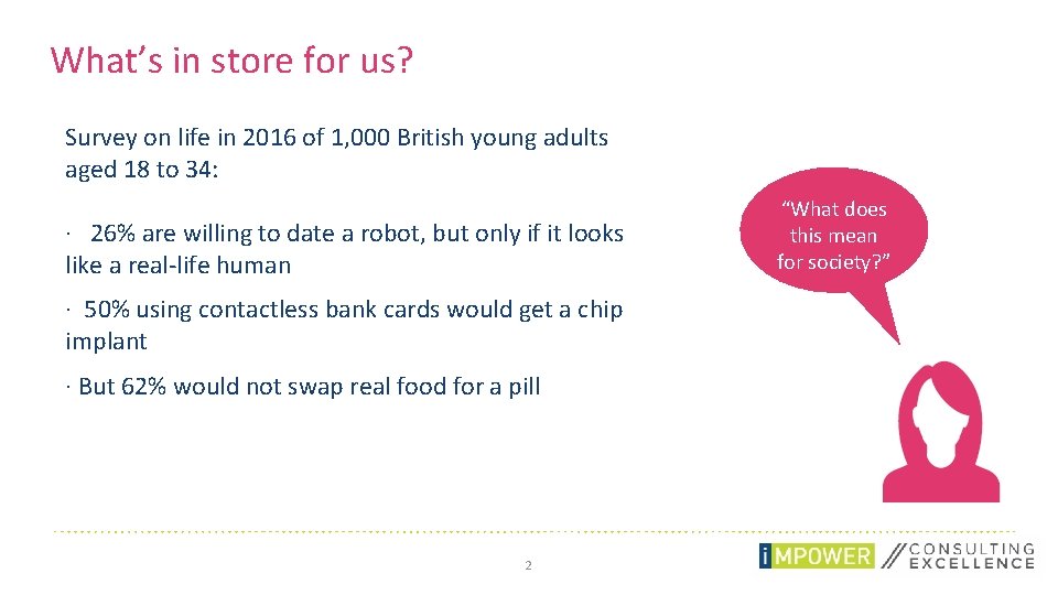 What’s in store for us? Survey on life in 2016 of 1, 000 British