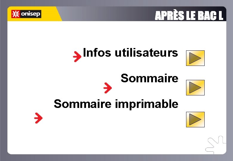 Infos utilisateurs Sommaire imprimable 