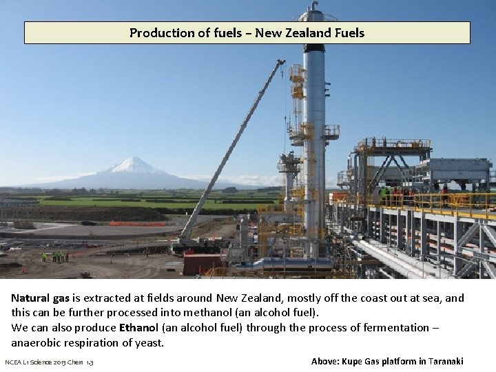 Production of fuels – New Zealand Fuels Natural gas is extracted at fields around