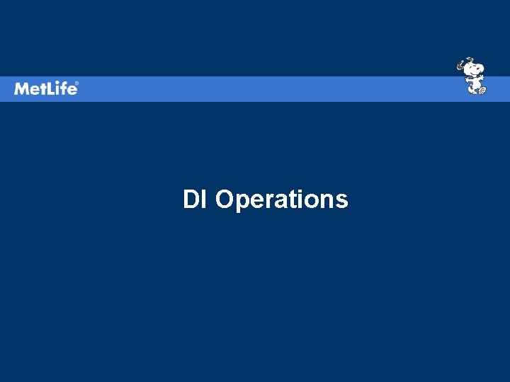 DI Operations 