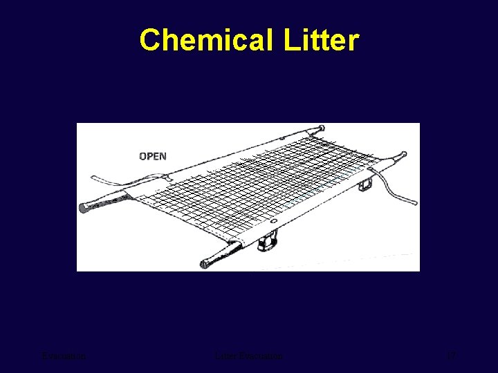 Chemical Litter Evacuation 17 