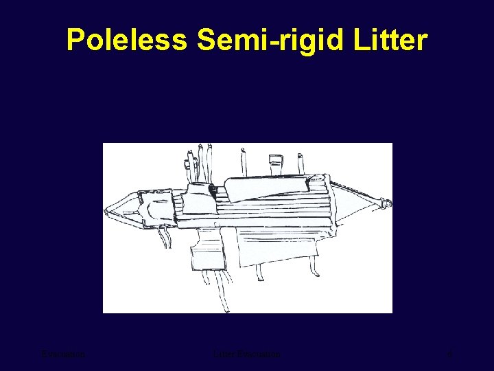 Poleless Semi-rigid Litter Evacuation 6 