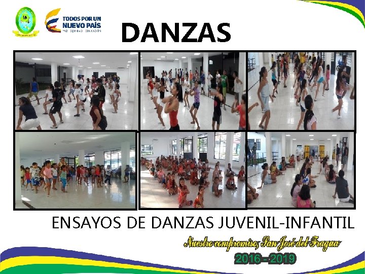 DANZAS FERIAS YURAYACO ENSAYOS DE DANZAS JUVENIL-INFANTIL 