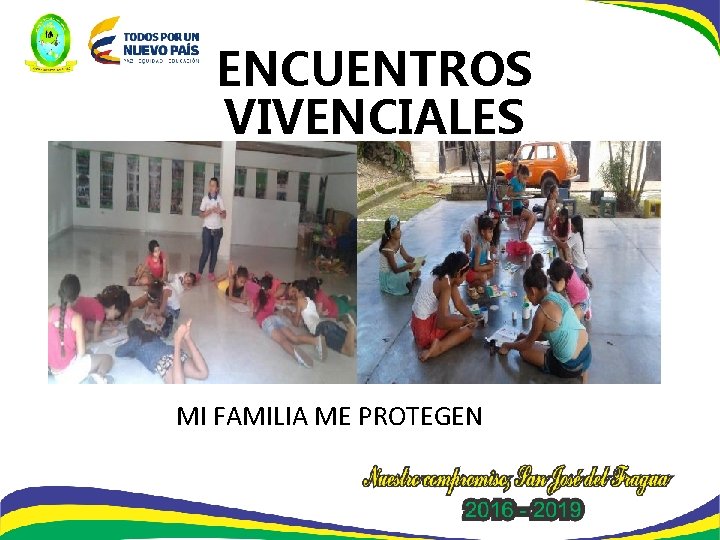 ENCUENTROS VIVENCIALES MI FAMILIA ME PROTEGEN 
