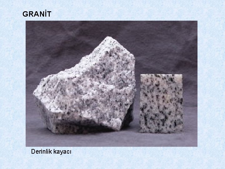 GRANİT Derinlik kayacı 