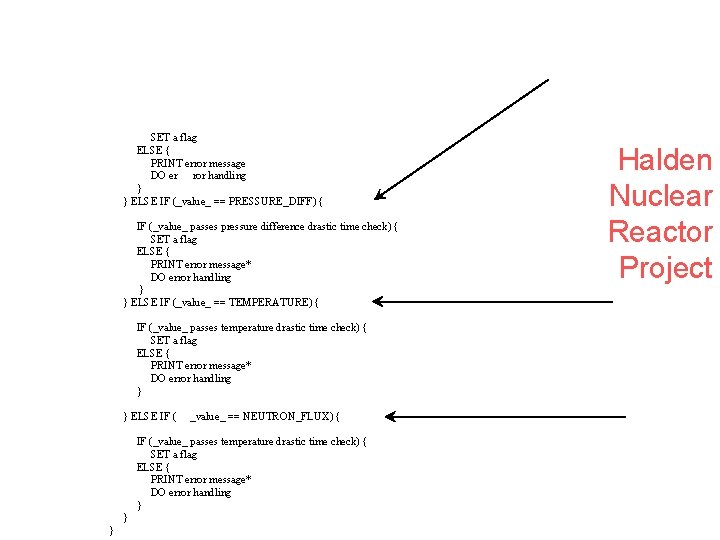 FUNCTION: _drastic_time_check_ INPUTS: int _value_, int _type_ { IF (_type_ == PRESSURE) { IF