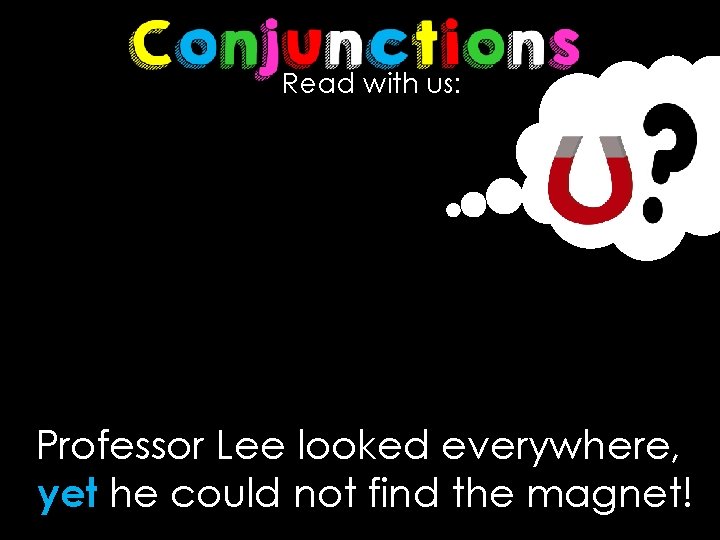 Read with us: Professor Lee looked everywhere, yet he could not find the magnet!