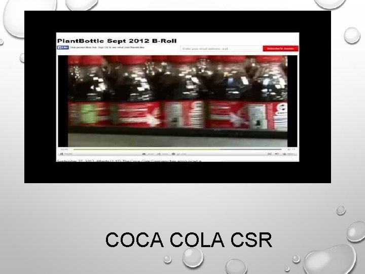 COCA COLA CSR 
