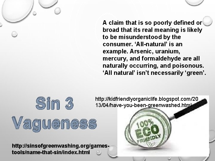 A claim that is so poorly defined or broad that its real meaning is